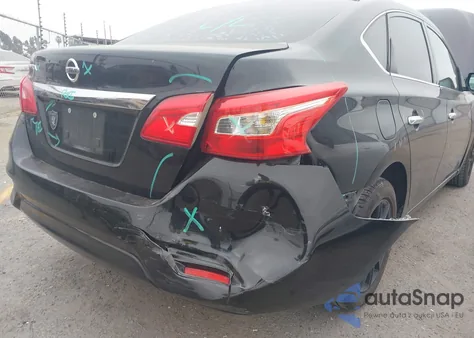 2018 Nissan Sentra S из США, поврежденный, VIN 3N1AB7AP0JY252487